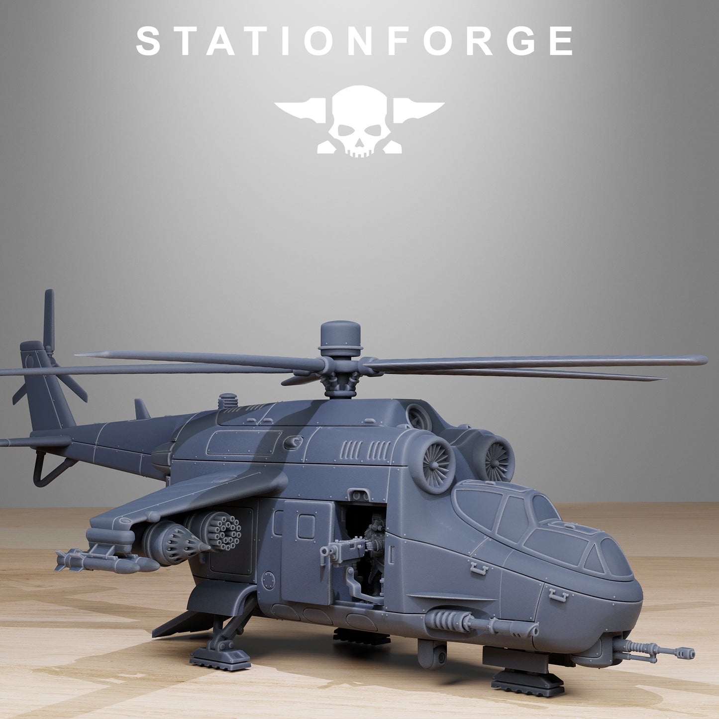 Imperial Helicopter of the Grim Guard, Death Division, Air Korps