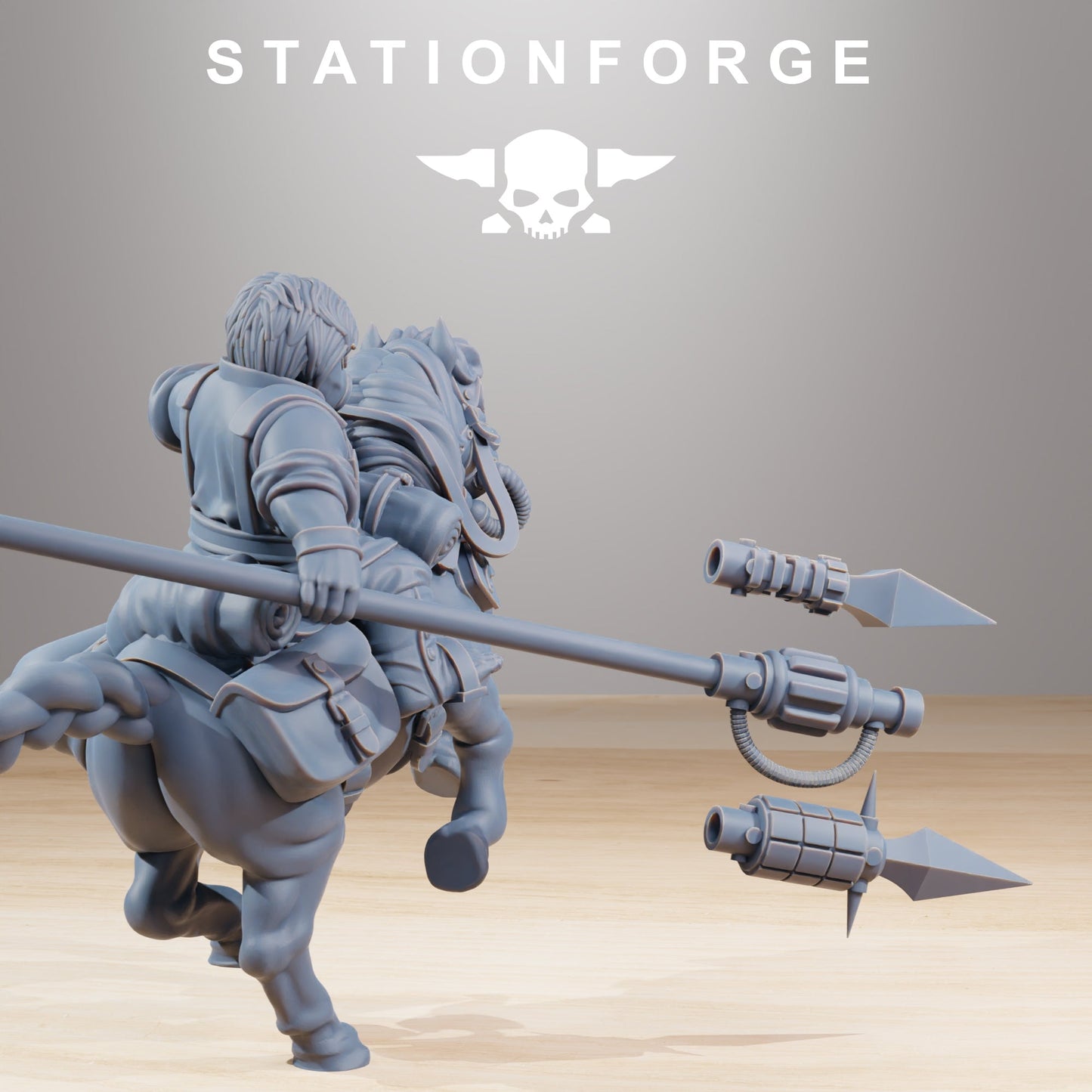 Pony Cavalry Riders of the Grim Guard x 10, Rough Ground Division, Cavalry Korps