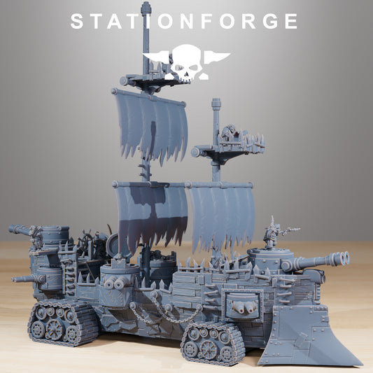 Orc Gob Long Pearl Battle Ship, Gobboz