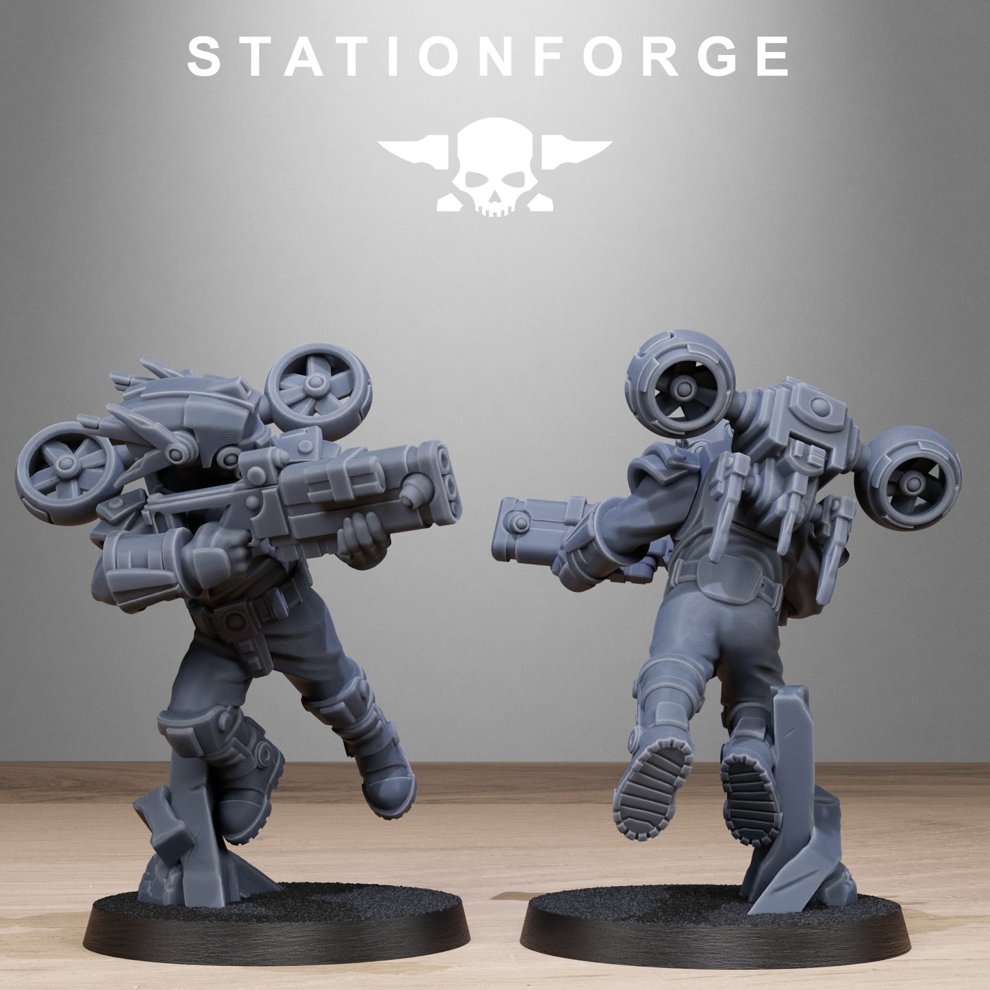 Tarion Clone Droid Warrior Jump Infantry Squad x10, Fire Team