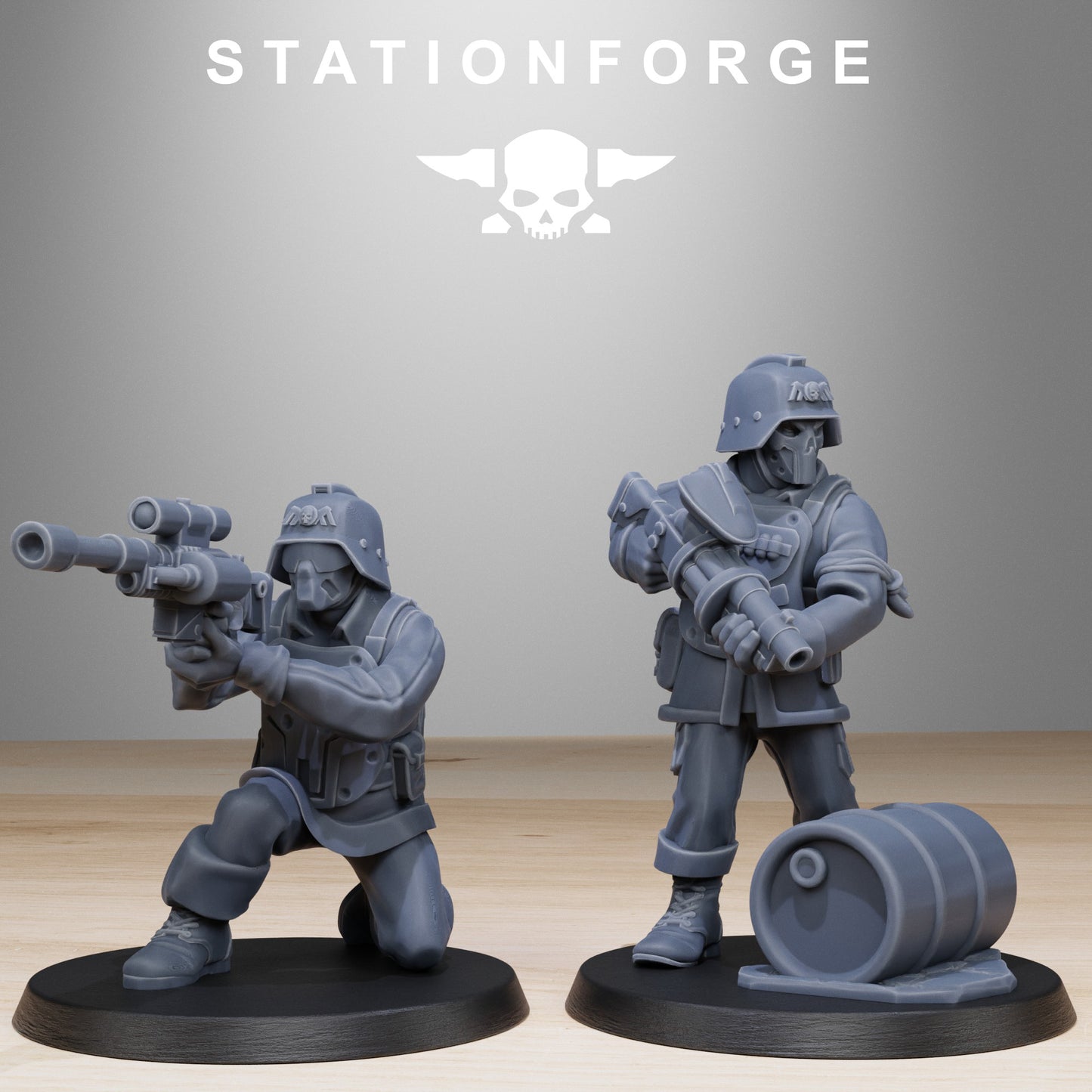 Imperial Soldiers of the Grim Guard x 10, Paintball Squad