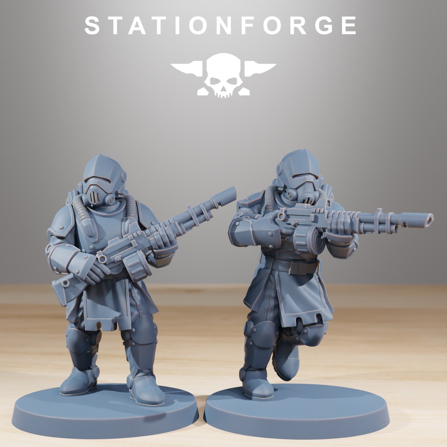 Imperial Soldiers of the Royal Guard x 10, Auxilia Division, Storm Trooper Korp
