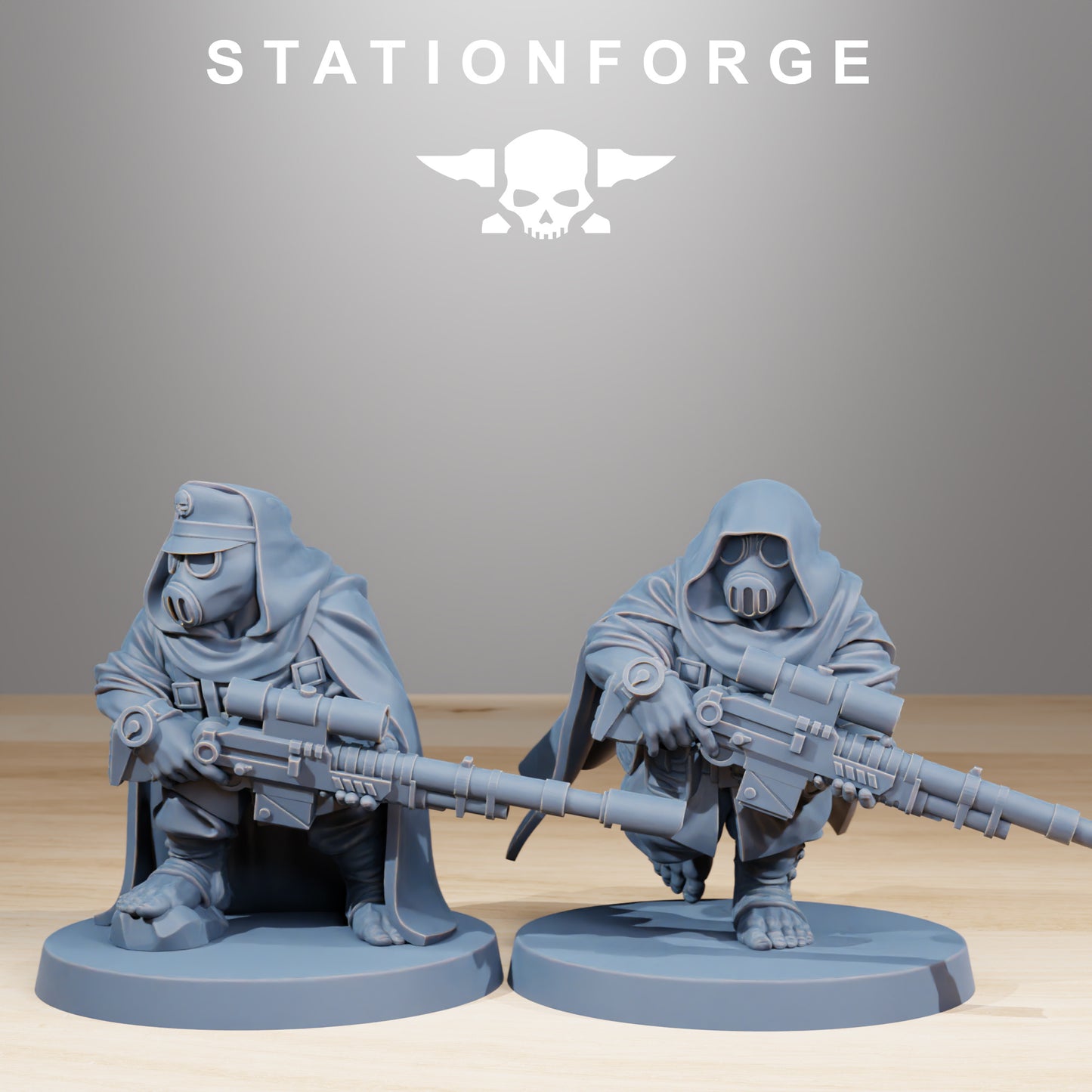 Imperial Stuntys of the Grim Guard x10, Death Division, Snipers Korps