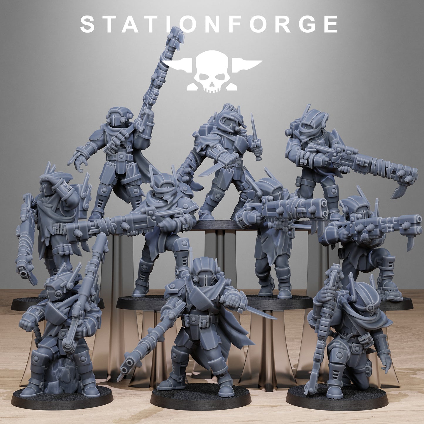 Tarion Hunters Assault Infantry Squad x12, Fire Team