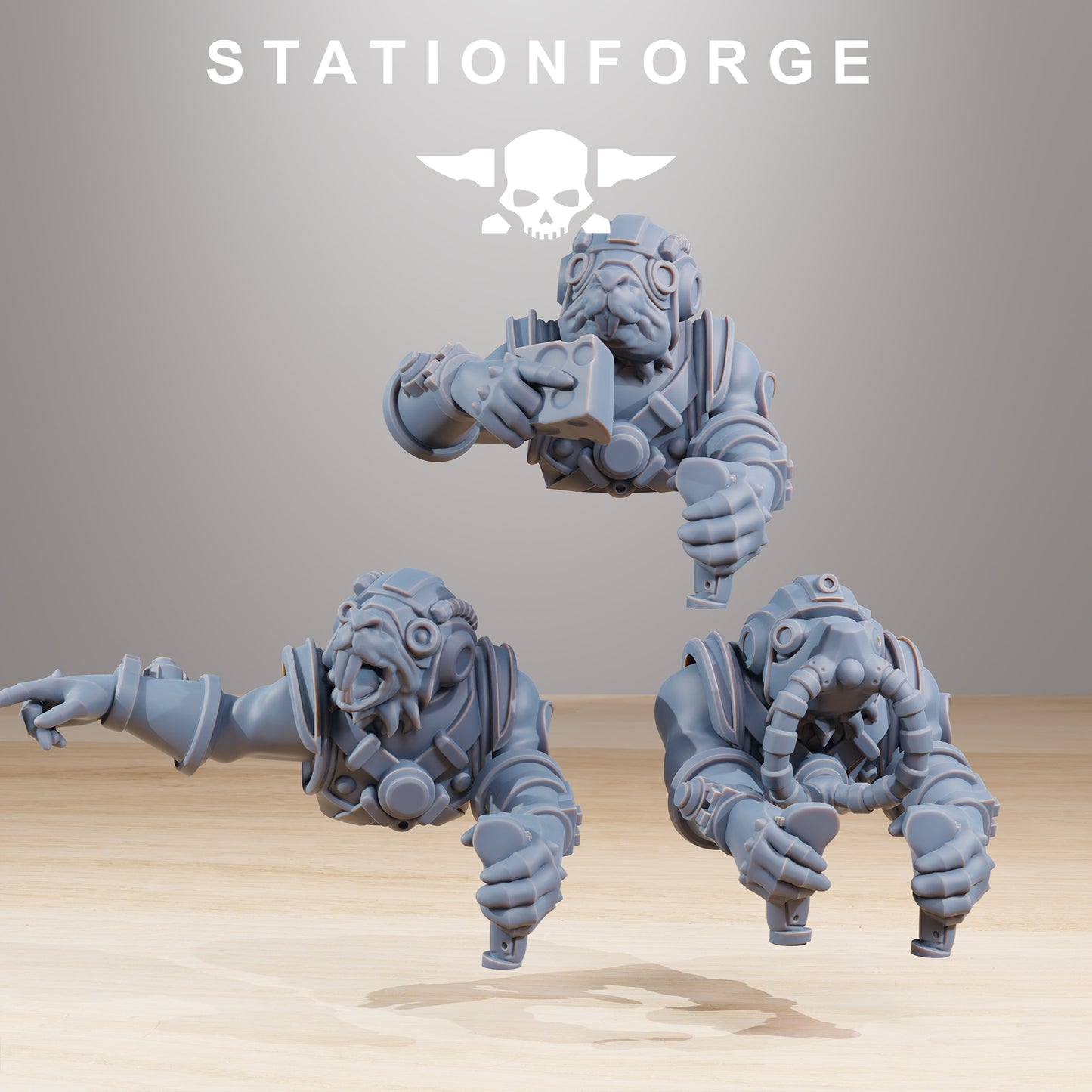 Scavenger Raticus Clankers x6, Robot Squad, Mech Division