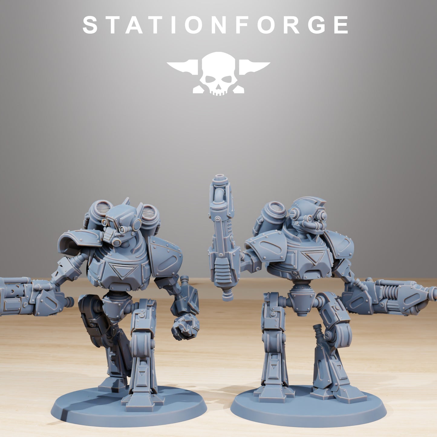 Scavenger Mechanods, Tech Adepts, Mech Vanguard Division