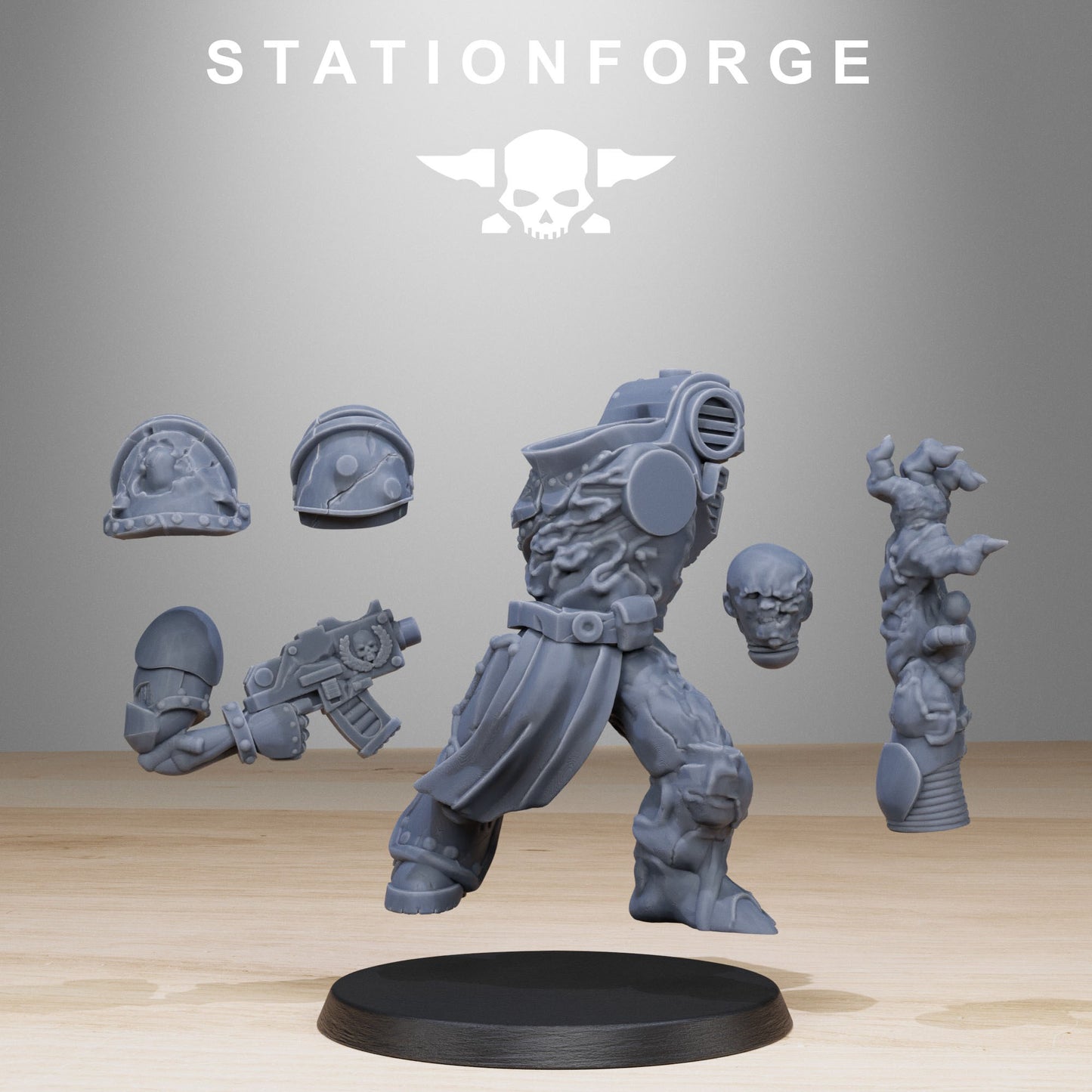 Corrupted Socratis Infantry Marines x 10 Chaos Division