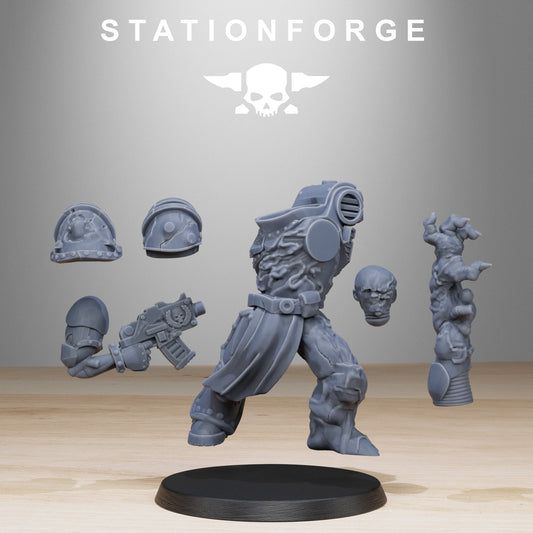 Corrupted Socratis Infantry Marines x 10 Chaos Division