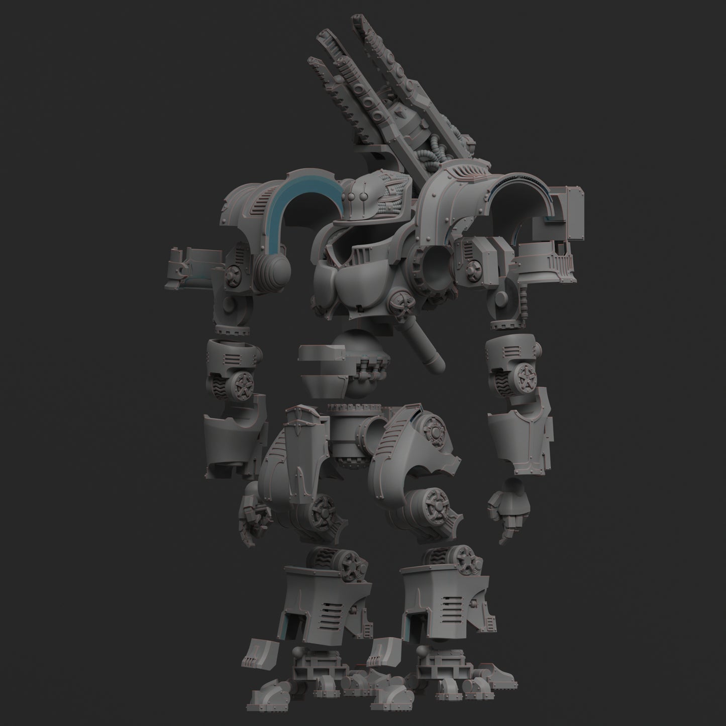 Diverging Realms, Ouranos Clay Doll of the Mech Adepts, Siege Automaton x 1