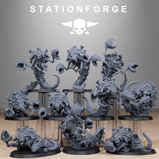 Xenarid Crawlers 2, Leviathan Fleet, Hive Bugs, Infantry x10