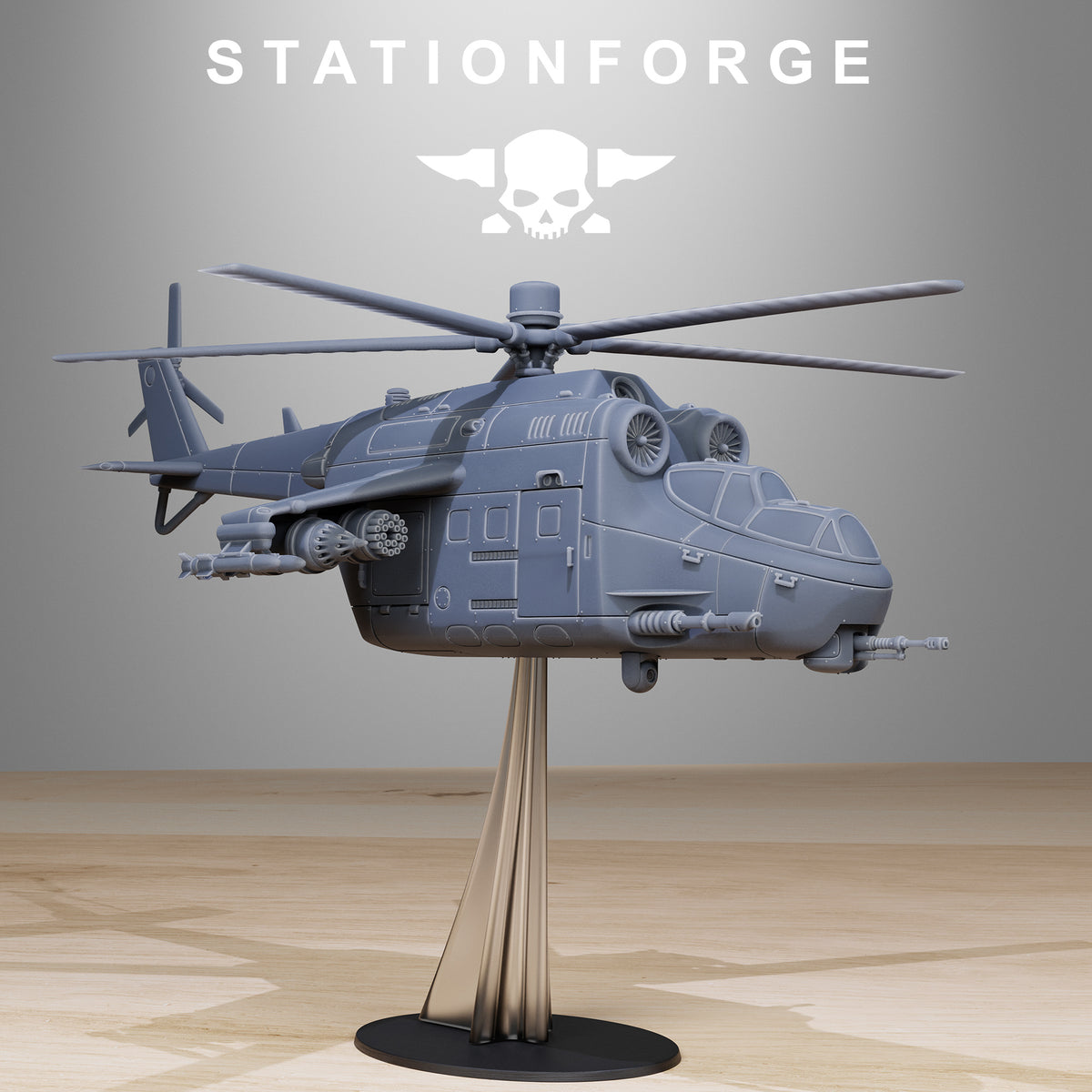 Imperial Helicopter of the Grim Guard, Death Division, Air Korps