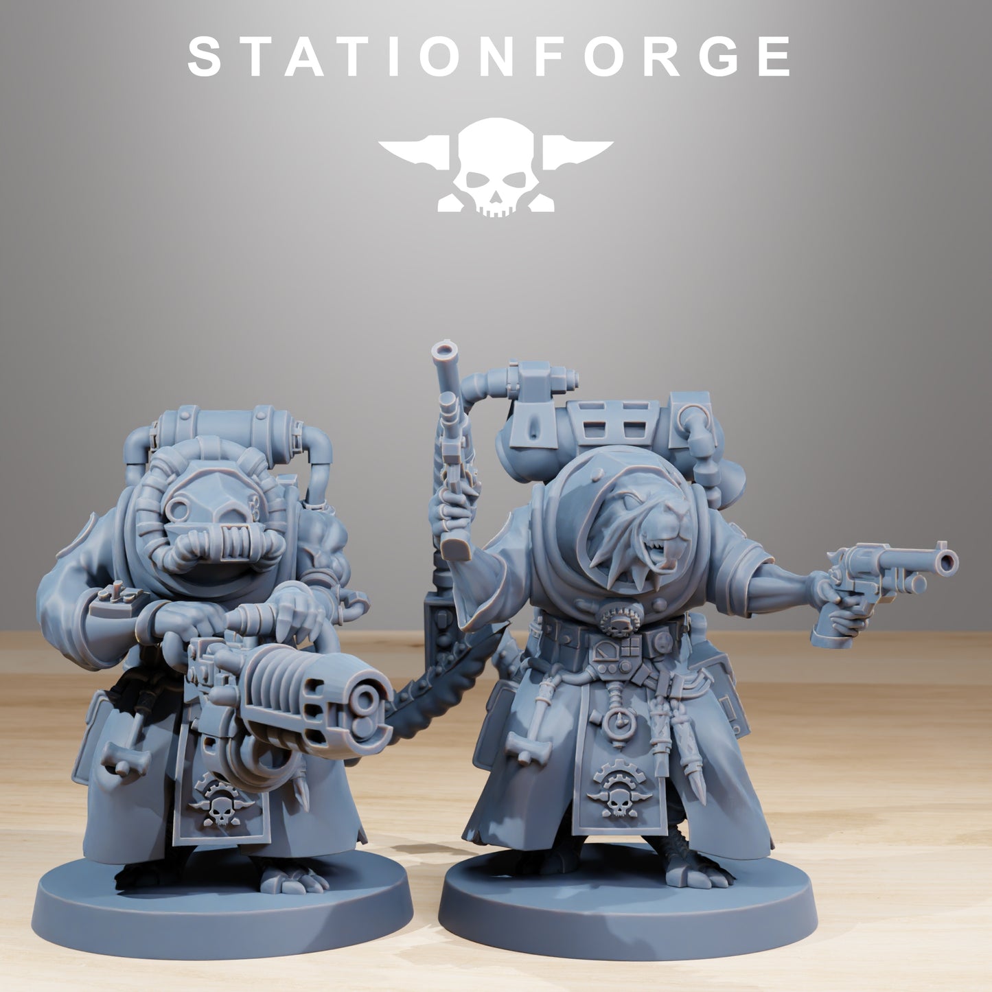 Scavenger Raticus Grunts x11 Ranger Squad, Vanguard Core, Mech Division