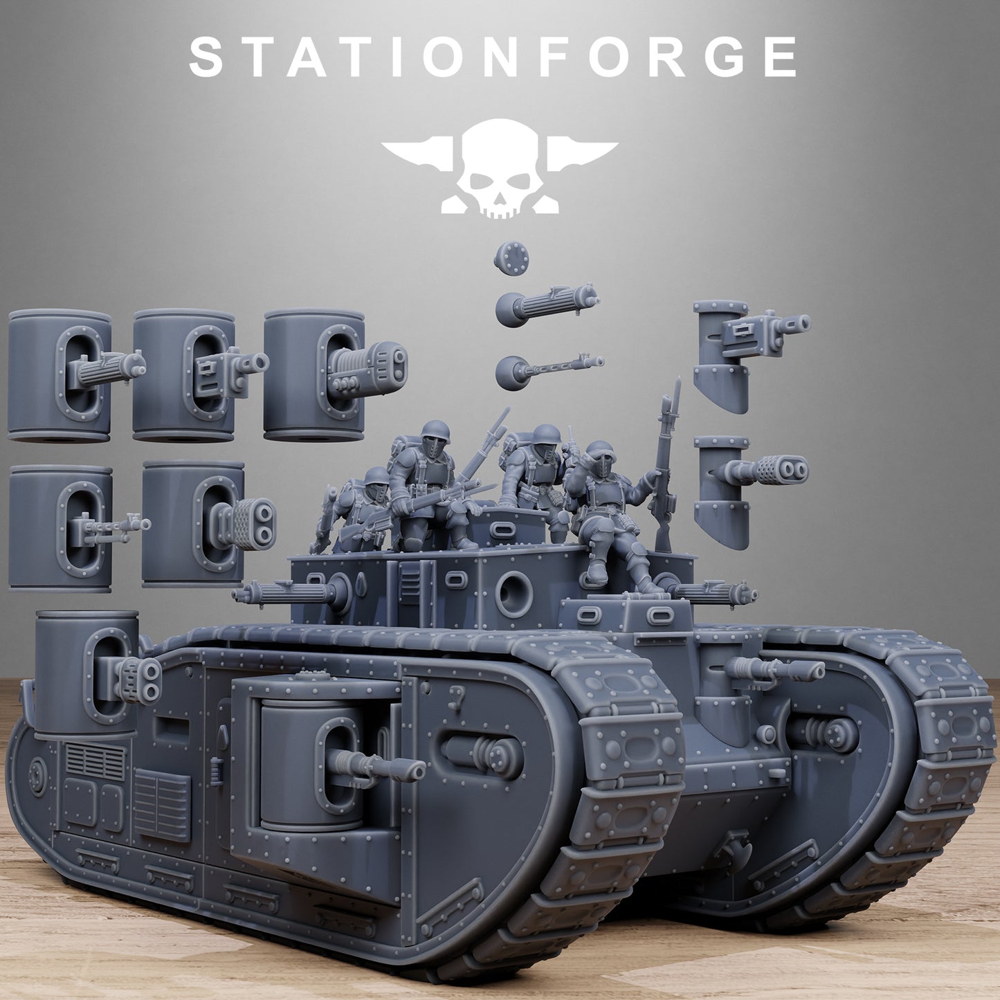 Heavy Battle Tank of the Free Guard, Imperial Division