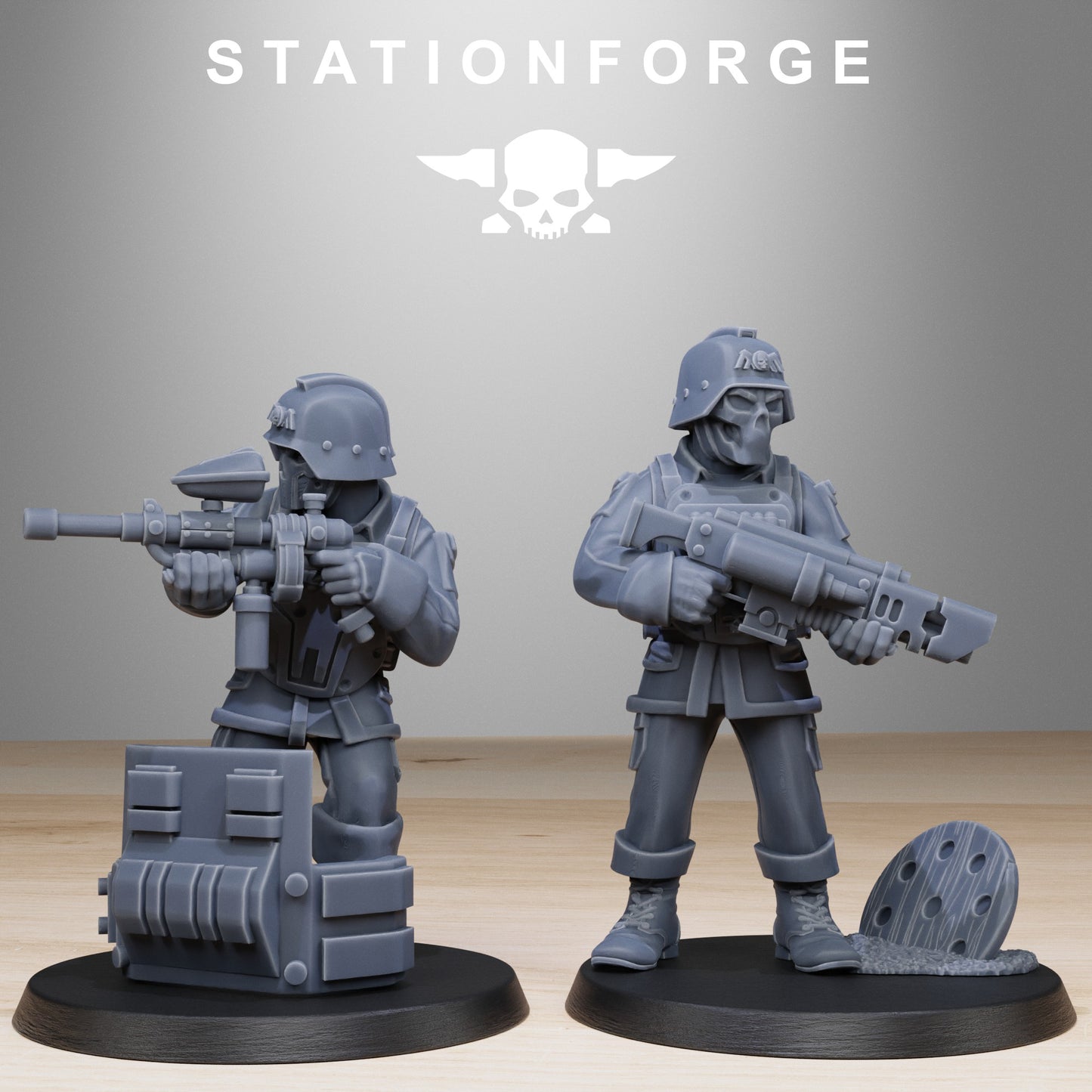Imperial Soldiers of the Grim Guard x 10, Paintball Squad