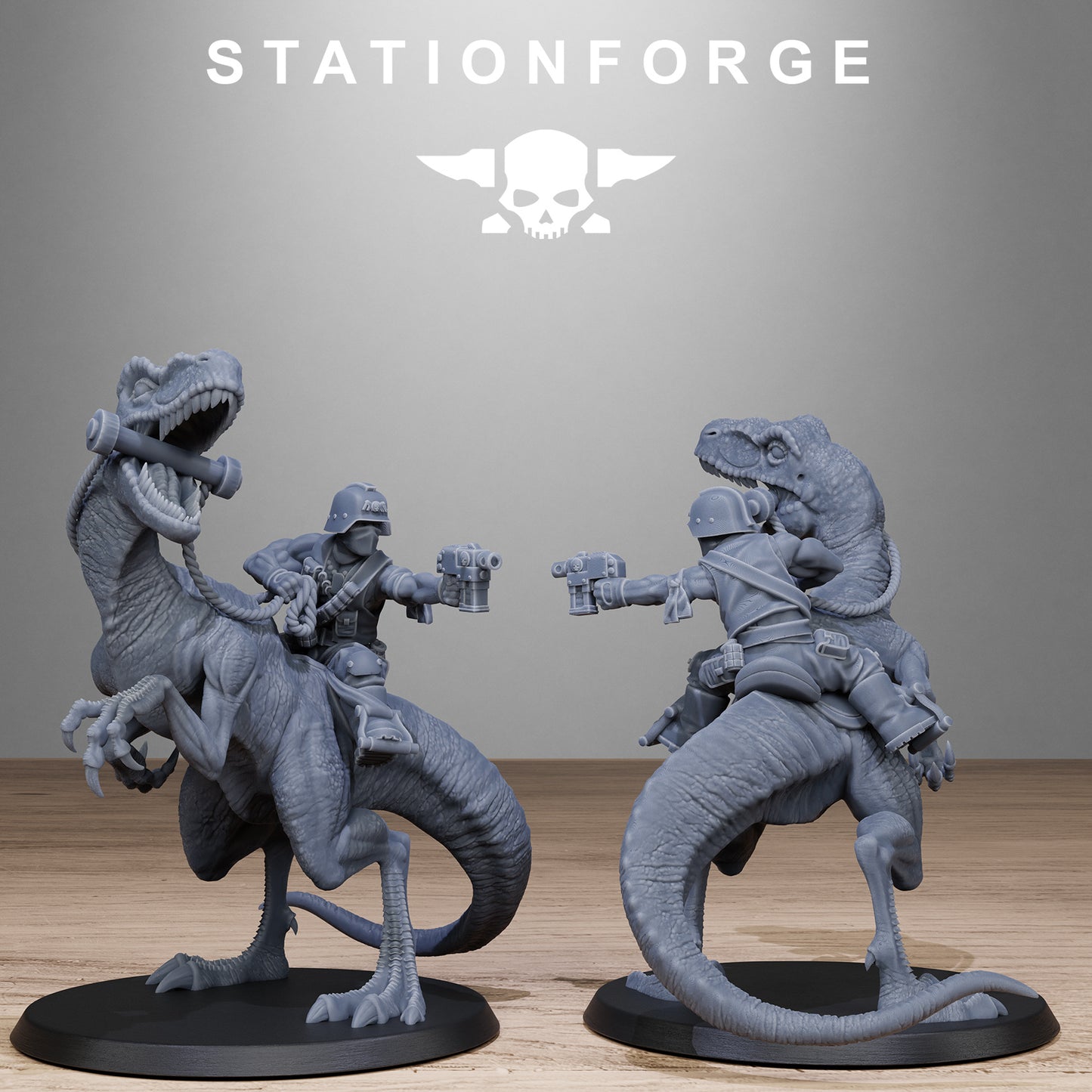 Jungle Raptors of the Grim Guard x 10, Rough Ground Division, Cavalry Korps