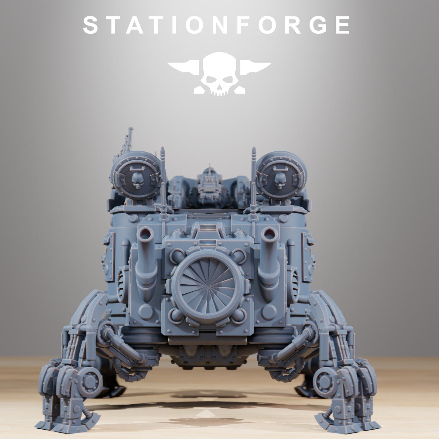 Scavenger Heavy Tank Crawler, Tech Adepts, Mech Division