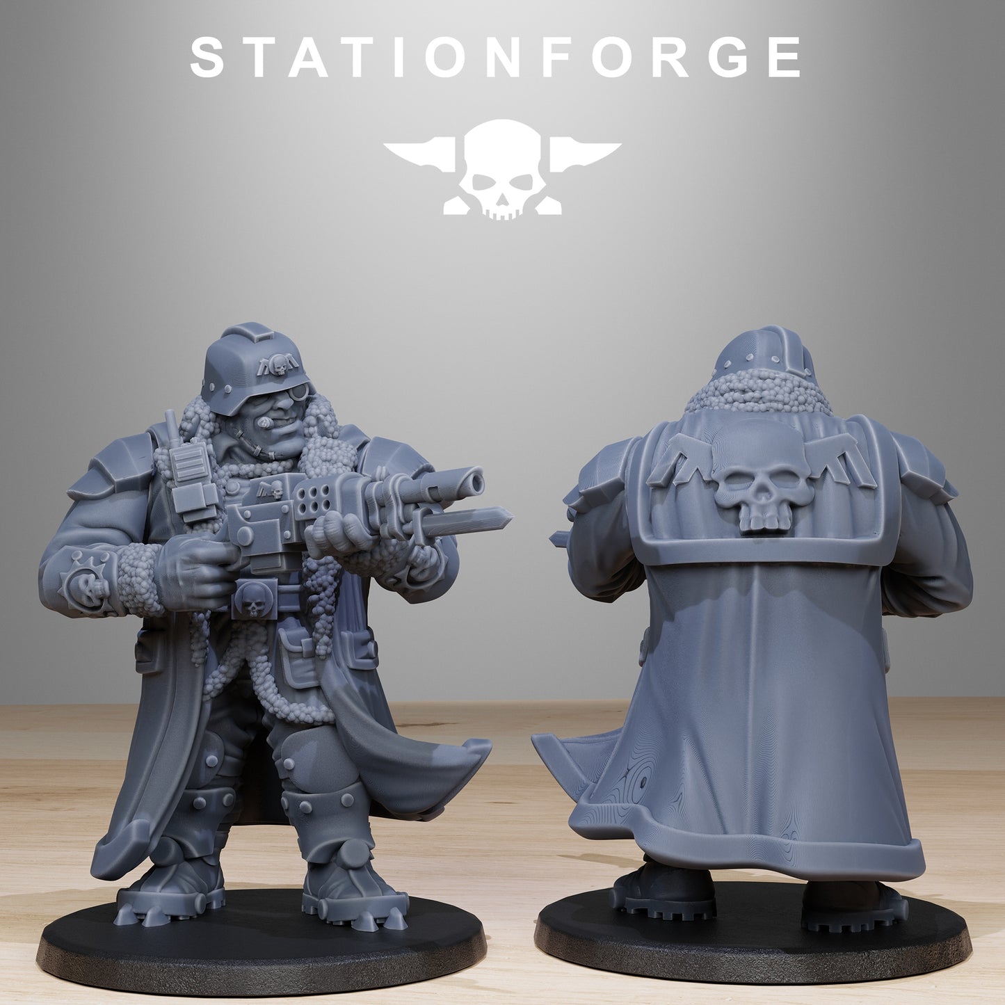 Imperial Ogres of the Grim Guard x 10, Death Division, Frostwatch Mutant Korps