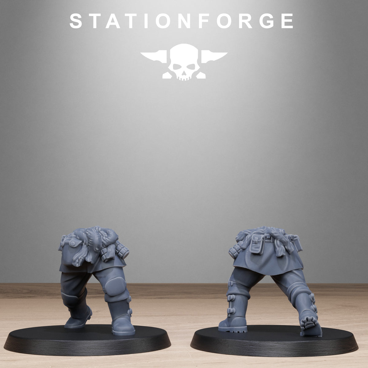 Fallen Soldiers of the Free Guard x 10, Imperial Division, Wounded Korps