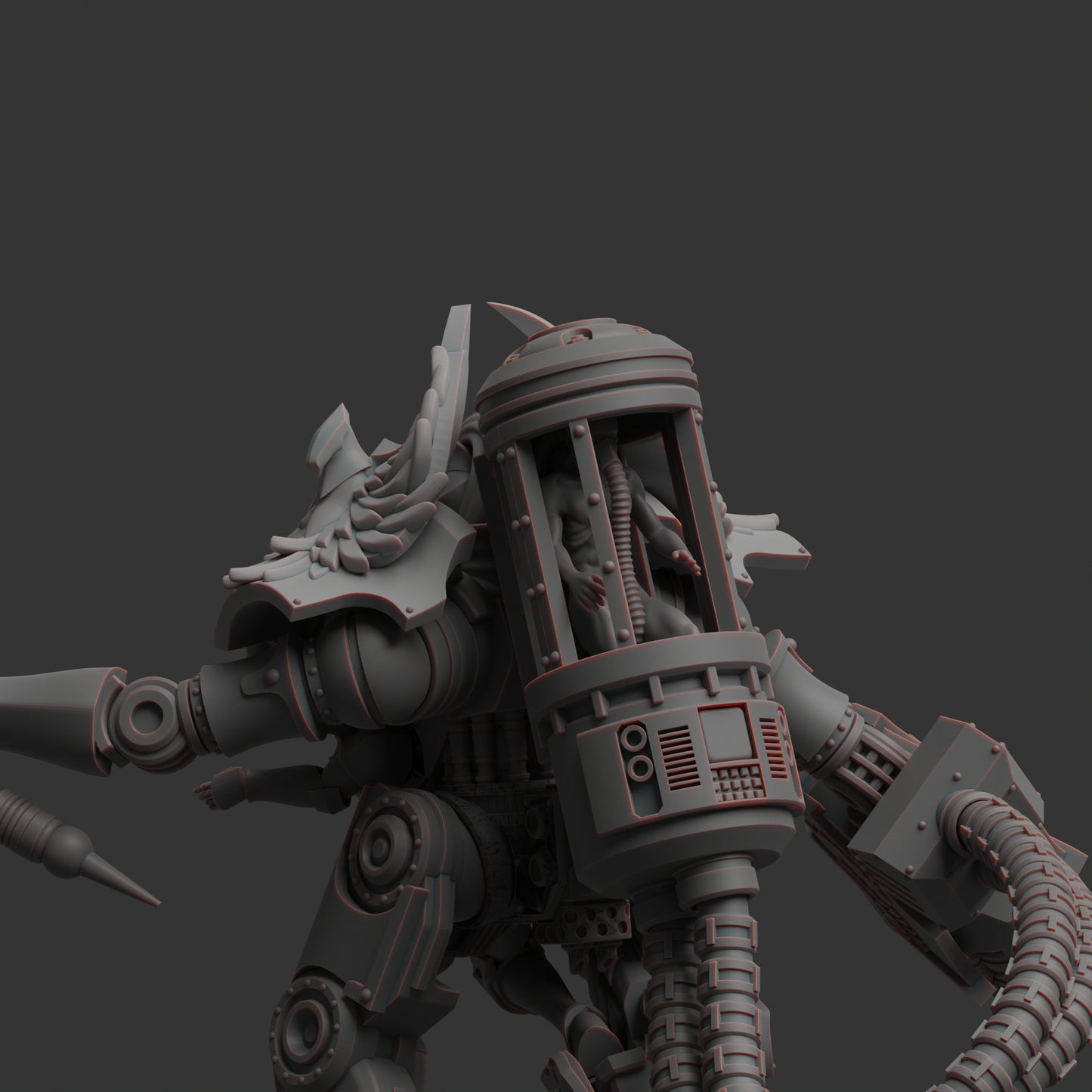 Diverging Realms - Sisters of the Coven, Ancillae Exosuits, Paragon Squad x 3