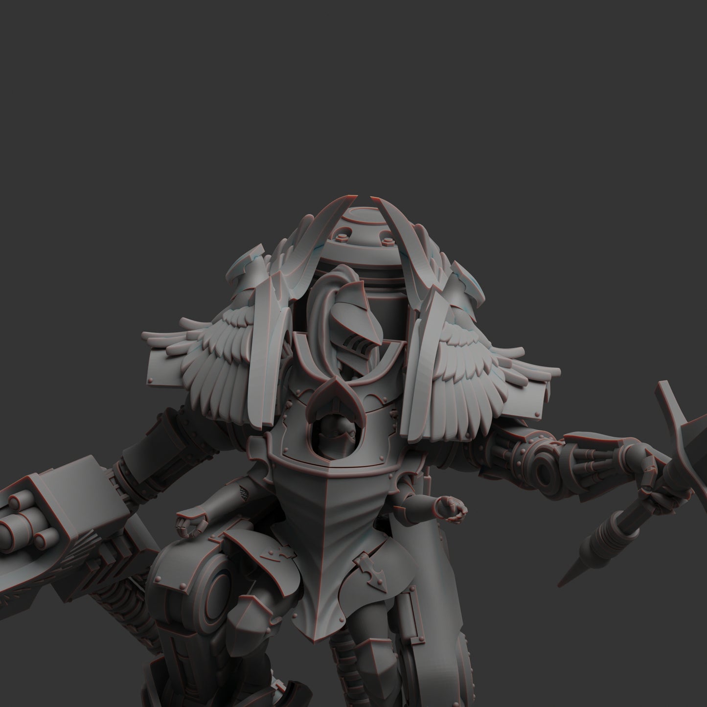 Diverging Realms - Sisters of the Coven, Ancillae Exosuits, Paragon Squad x 3