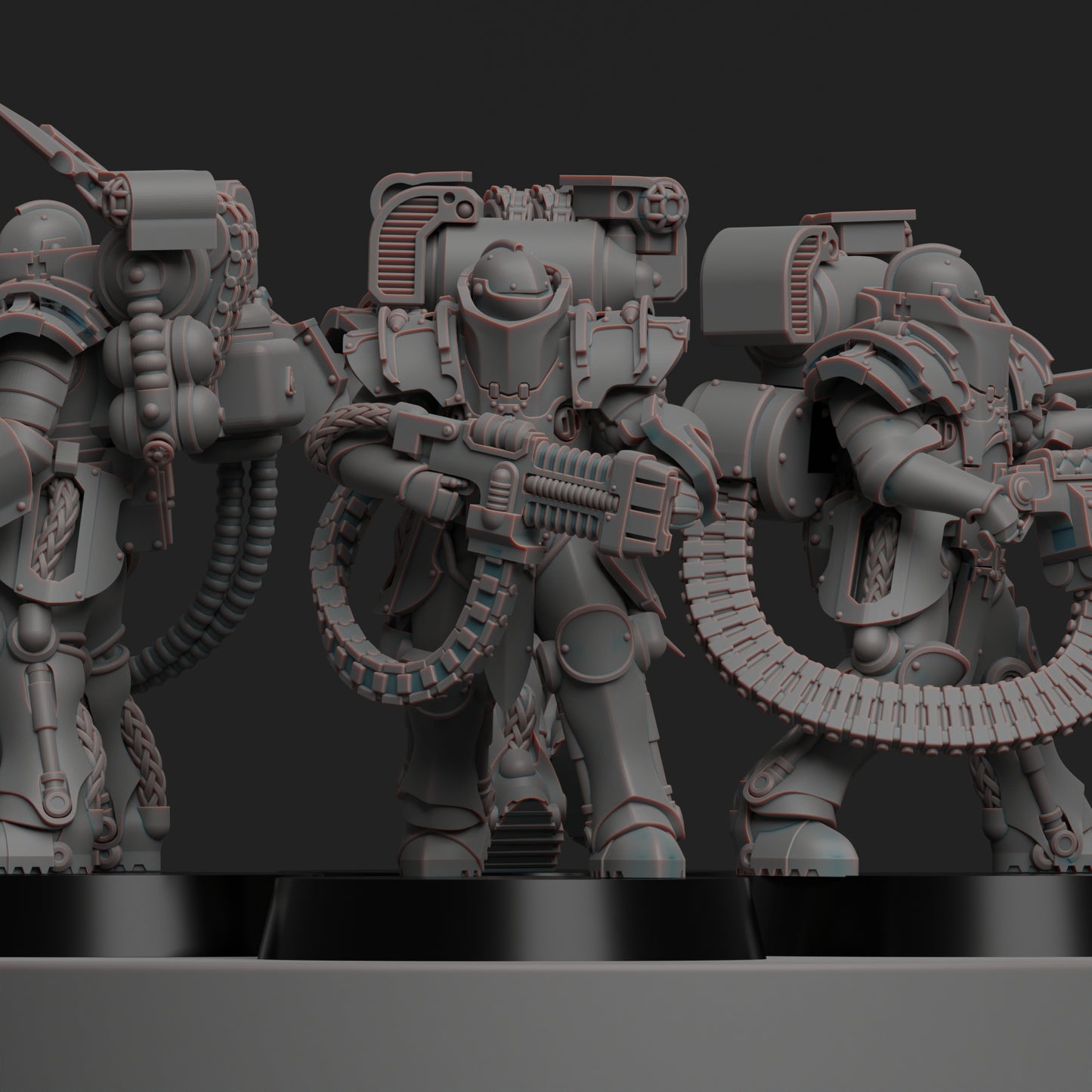 Diverging Realms - Auxilia - Special Weapons Squad - Gateway Wardens x 5