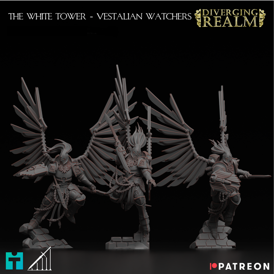 Diverging Realms - Vestalian Guard Custodian, Watchers x 5