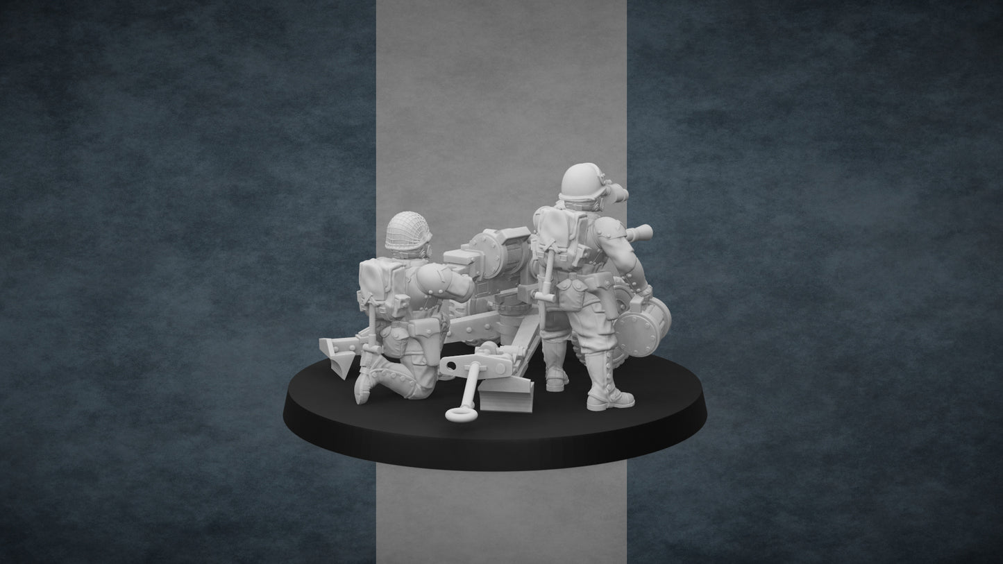 Imperial Soldiers of the Starborne Guard, Heavy Weapons Teams