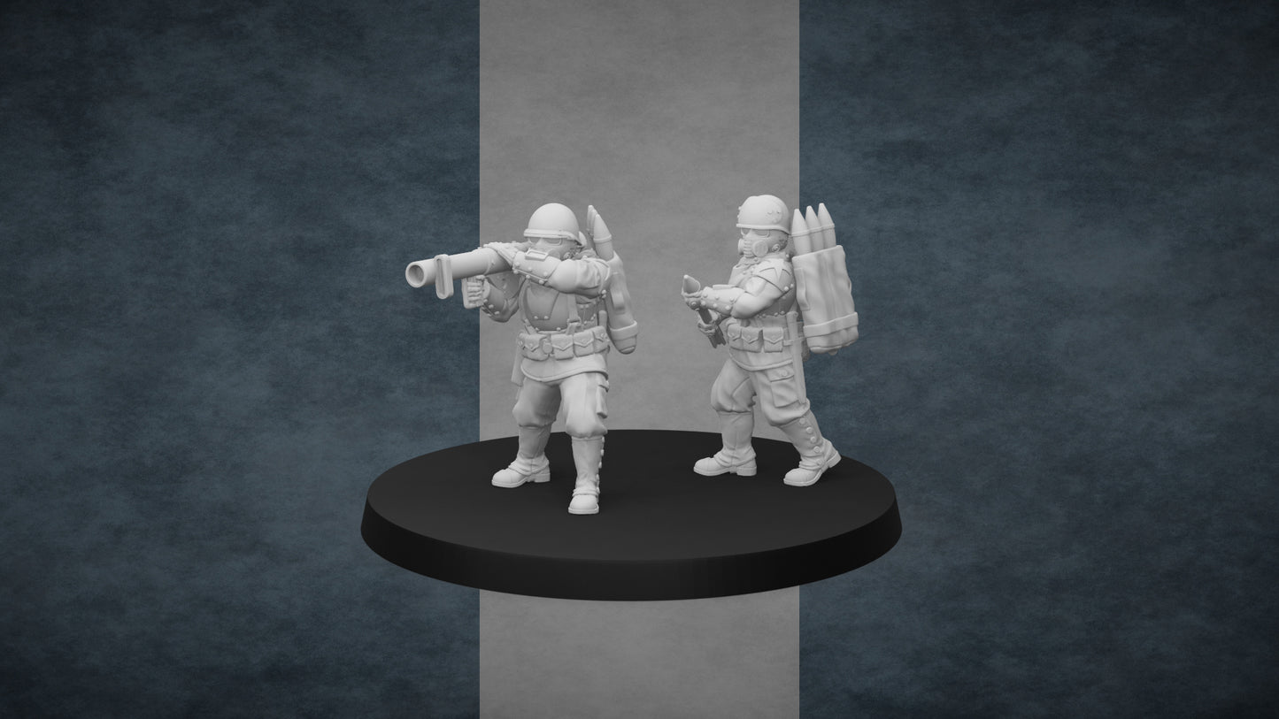 Imperial Soldiers of the Starborne Guard, Heavy Weapons Teams