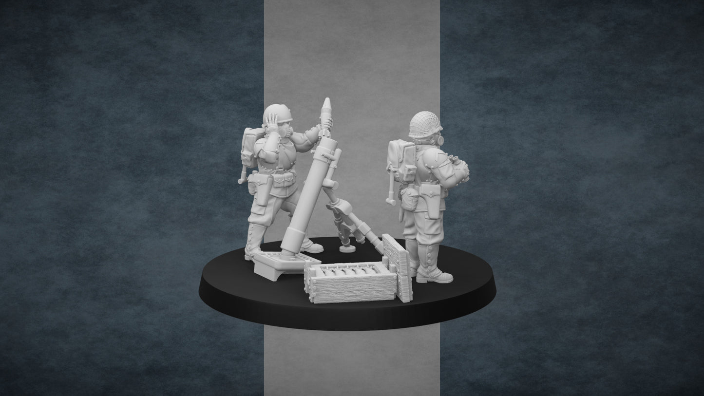 Imperial Soldiers of the Starborne Guard, Heavy Weapons Teams