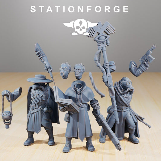 Imperial Soldiers of the Grim Guard, Command Squad x 3, Exorcist Korps