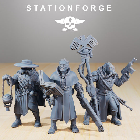 Imperial Soldiers of the Grim Guard, Command Squad x 3, Exorcist Korps