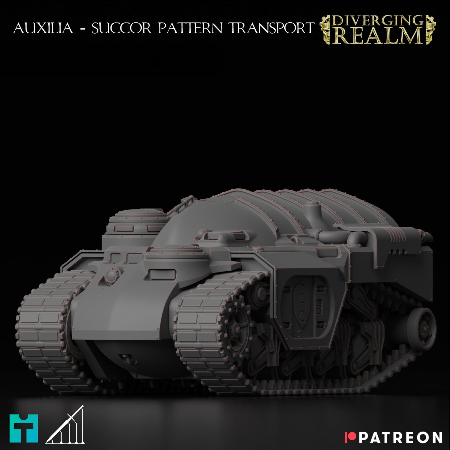 Succor Armored Personnel Battle Carrier - Imperial Tank of the Auxillia Guard