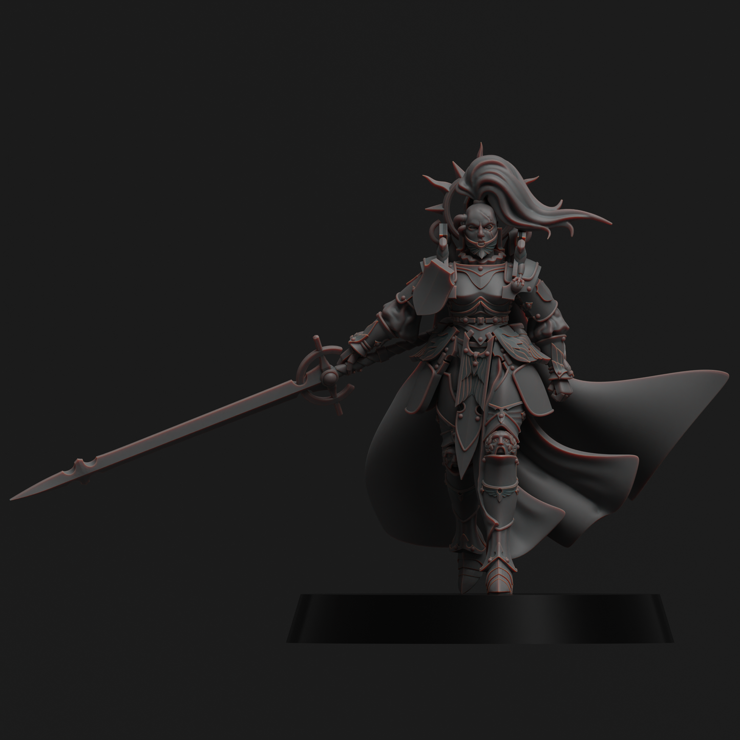 Diverging Realms - Sisters of the Coven Blade Templar Commander