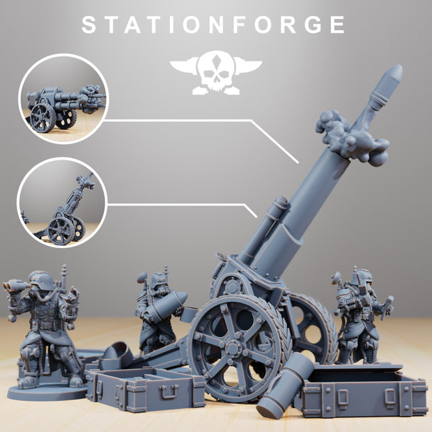 Imperial Soldiers of the Grim Guard, Death Division, Light Artillery Korps