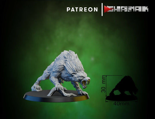 Wargames Compatible - Wolves x 5