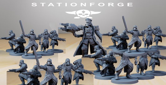 Wargames Compatible - Grim Guard Infantry Platoon