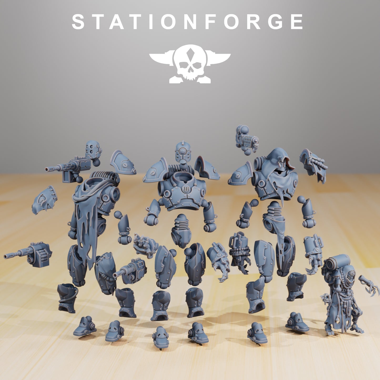 Scavenger Mechanic Robot Droids, Mech Division (4 models)