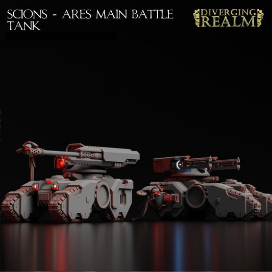 Diverging Realms - Scion - Ares Main Battle Tank