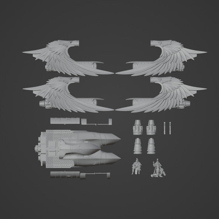 Diverging Realms - Sisters of the Coven Otos Transport Craft