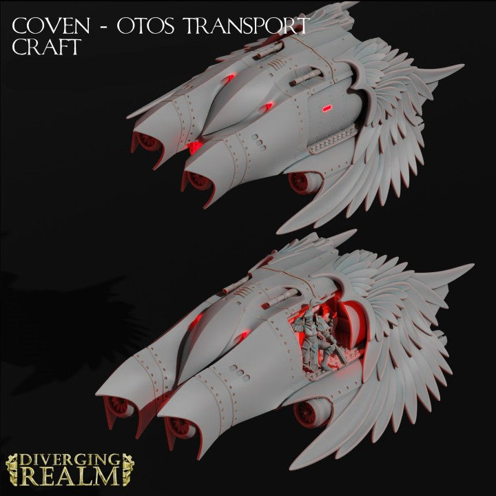 Diverging Realms - Sisters of the Coven Otos Transport Craft