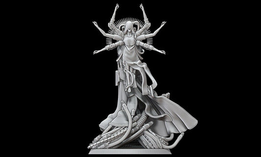 HQ Tech Priest on large base