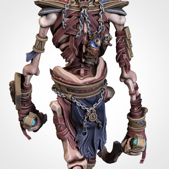 Proxy Tomb King Undead Giant With Chains On Back