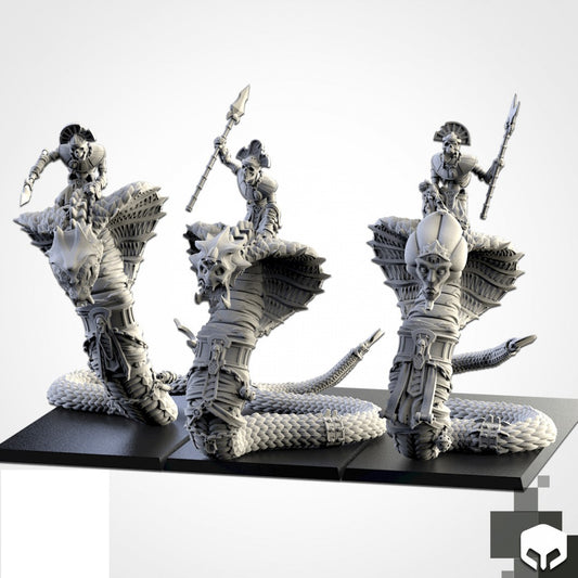 Necropolis Knights Proxies On Mummy Snakes 
