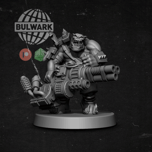 Wargames Compatible - Orc Big Brutes x 5