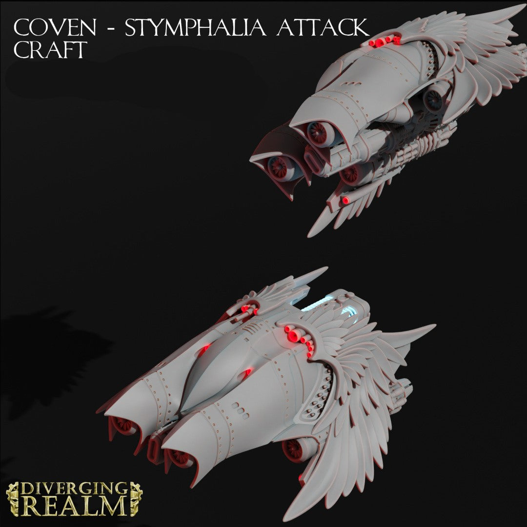 Diverging Realms - Sisters of the Coven Stymphalia Attack Craft