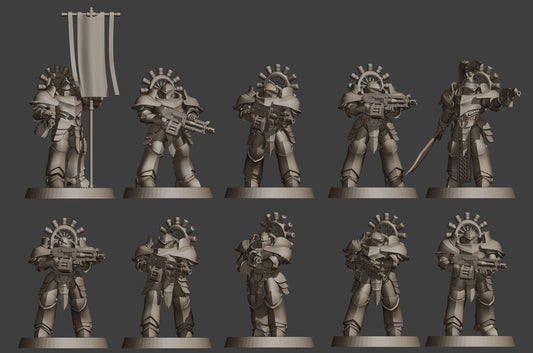 Diverging Realms - Scions - Guard Squad x 10
