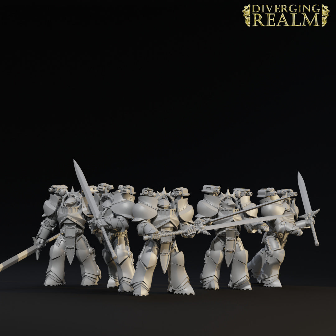 Diverging Realms - Scion - Bulwark Heavy Armour Cataphracts x 5