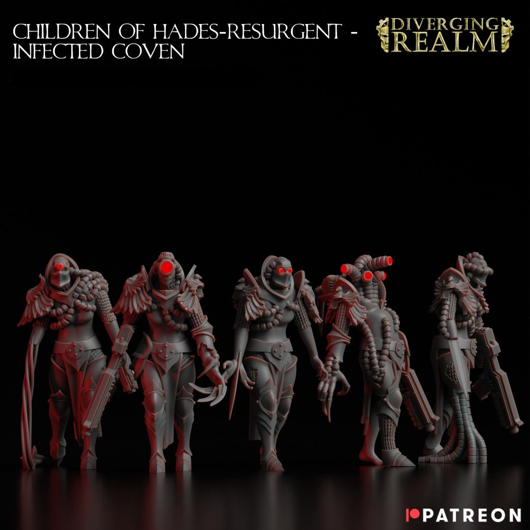 Diverging Realms - Children of Hades - Infected Sister of the Coven x 5
