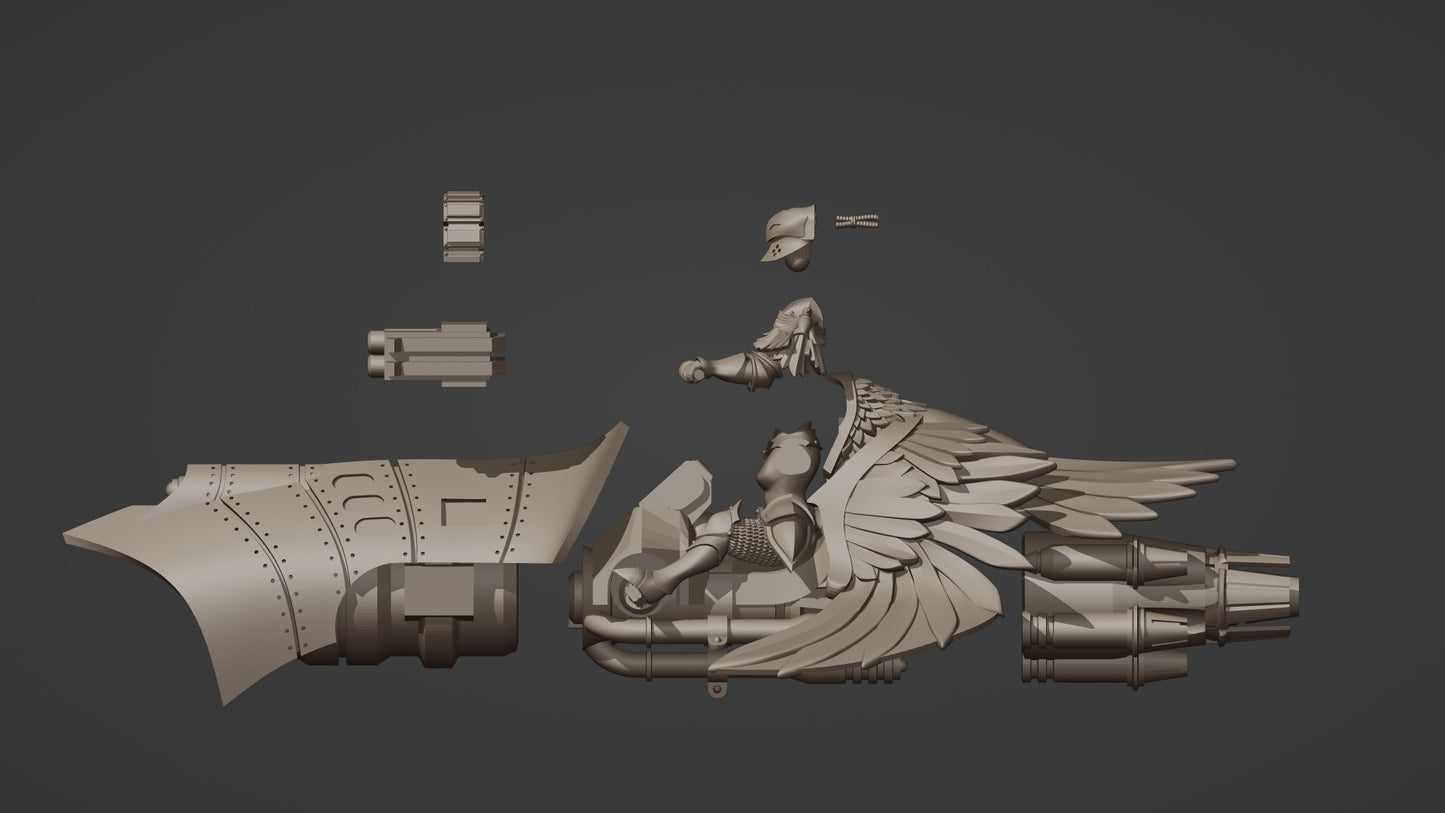 Diverging Realms - Sisters of the Coven Pursuer Eagle Jetbike Squadron x 3