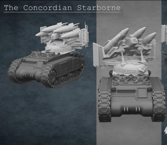 Wargames Compatible - Starborne M105 Missile Launcher